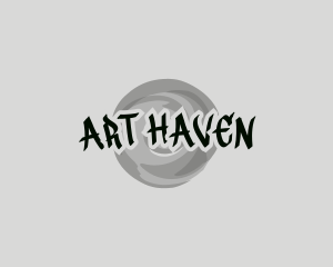 Graffiti Paint Art logo design