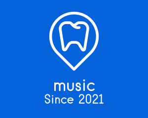 Dental - Dentist Location Pin logo design