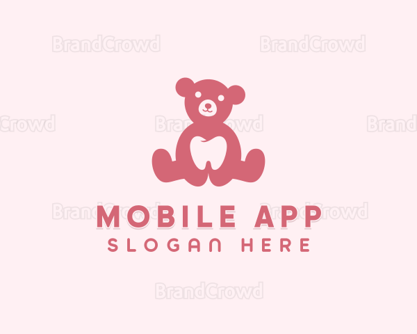 Tooth Dentist Bear Logo