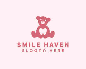 Dentist - Tooth Dentist Bear logo design