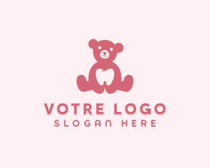 Dentist - Tooth Dentist Bear logo design