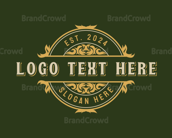 Elegant Ornamental Premium Logo