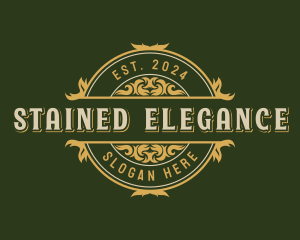 Elegant Ornamental Premium logo design