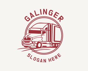Truck Vehicle Delivery Logo