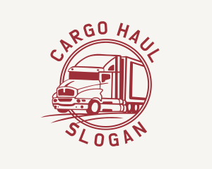 Truck Vehicle Delivery logo design