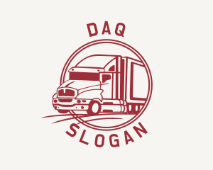 Shipment - Truck Vehicle Delivery logo design