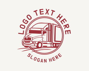 Truck Vehicle Delivery Logo