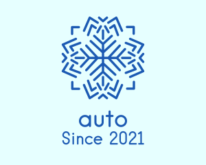 Cold - Winter Weather Snowflake logo design