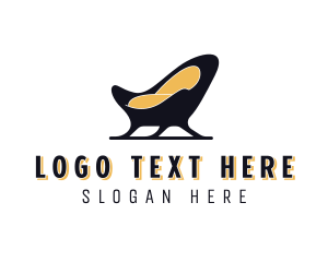 Upholstery - Chair Furniture Home Staging logo design