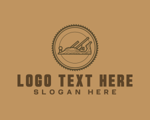 Tools - Handyman Wood Planer logo design