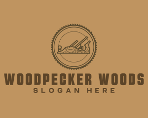 Handyman Wood Planer logo design