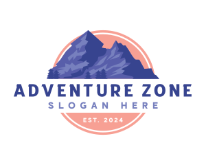 Mountain Peak Adventure logo design