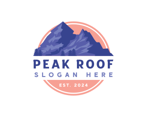 Mountain Peak Adventure logo design