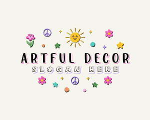 Girly Decorative Boutique logo design