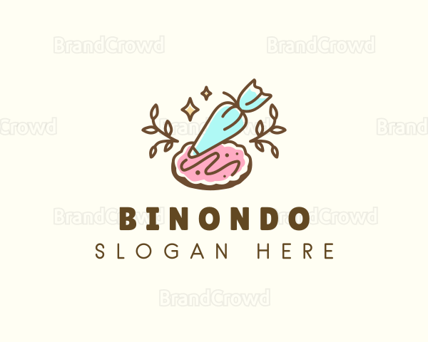 Dessert Cookie Baking Logo