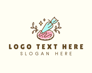 Dessert Cookie Baking Logo