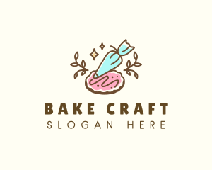 Dessert Cookie Baking logo design