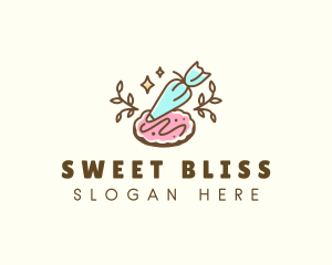 Dessert Cookie Baking logo design