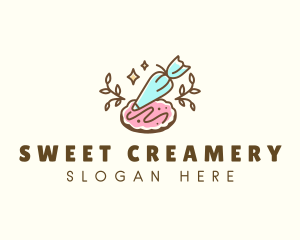 Dessert Cookie Baking logo design