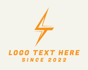 Charging - Electrician Voltage Power logo design