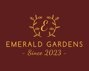 Ornamental Plant Garden logo design