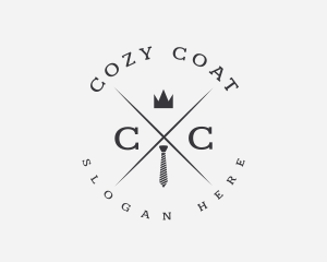 Coat - Professional Tie Crown logo design