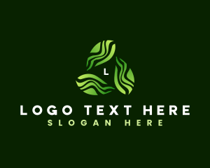 Eco - Herbal Leaves Therapy logo design