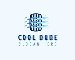 Cooling Hvac Ventilation logo design