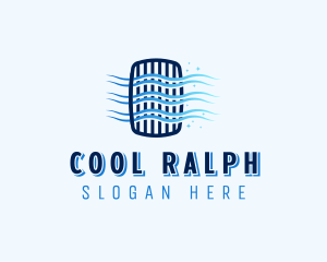 Cooling Hvac Ventilation logo design