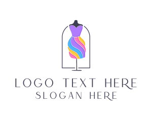 Outfit - Fashion Dress Tailor logo design