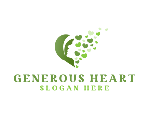 Woman Heart Wellness logo design