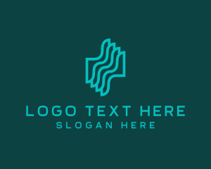 Lab - Generic Waves Agency logo design
