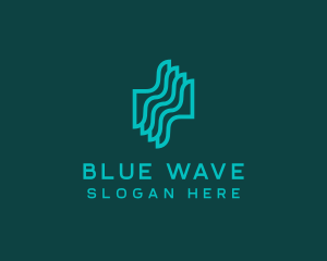 Generic Waves Agency logo design