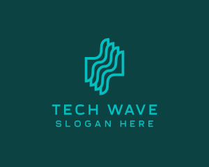 Generic Waves Agency logo design