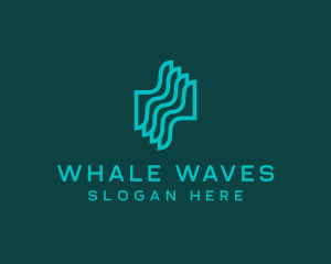 Generic Waves Agency logo design