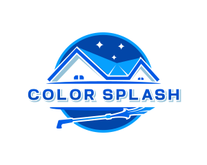 Pressure Wash Cleaning Maintenance logo design