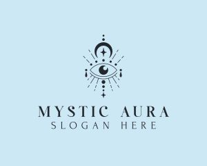 Mystic Celestial Eye logo design