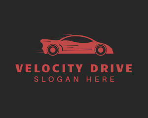 Drive - Race Car Speed Drive logo design