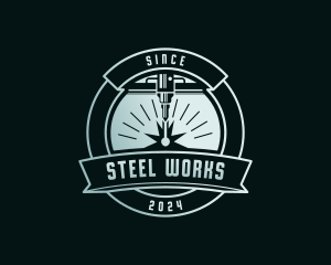 Laser Machinery Manufacturing logo design