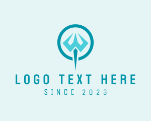 Deity - Greek Trident Deity logo design