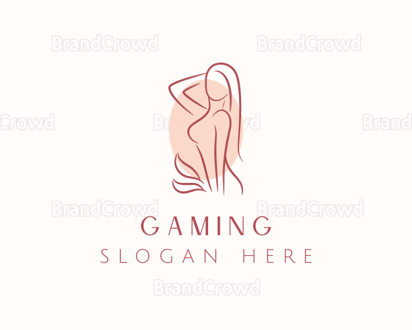 Nude Female Spa Logo