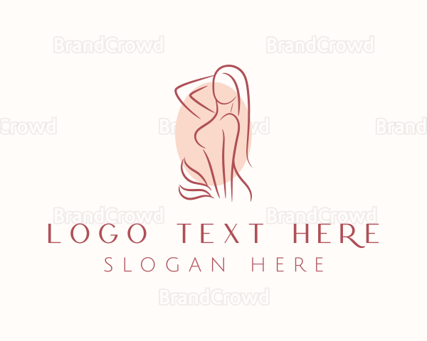 Nude Female Spa Logo