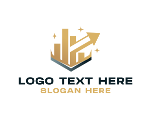 Investment - Financing Investment Graph logo design