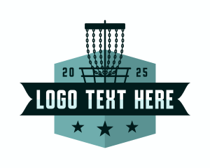 Chain - Disc Golf Basket logo design