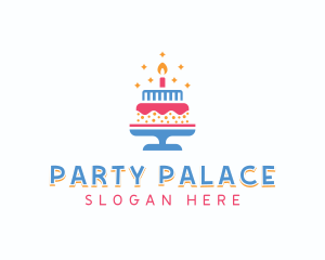 Cake Event Party logo design