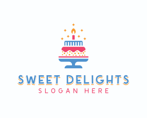 Cake Event Party logo design