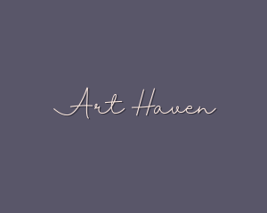 Art Brush Stroke logo design