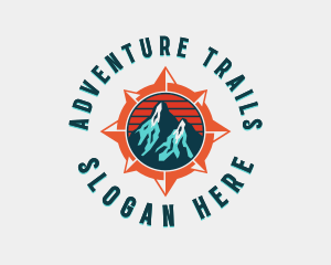 Mountain Exploration Adventure logo design