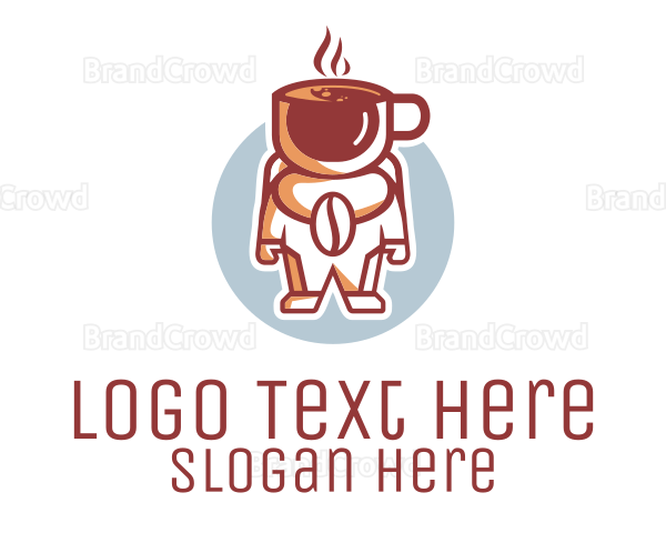 Coffee Astronaut Cafe Logo