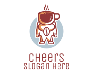 Coffee Astronaut Cafe Logo
